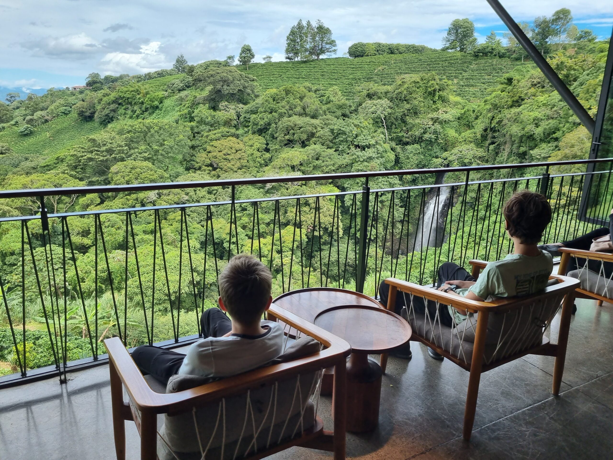 Auf dem Weg nach La Fortuna
